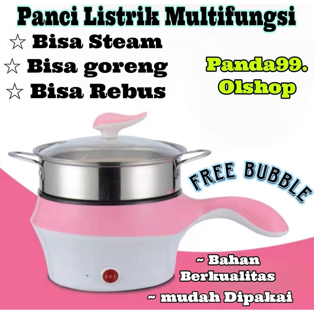 Panci Listrik Serbaguna- Electric cooking pot⭐ Panda99 ⭐