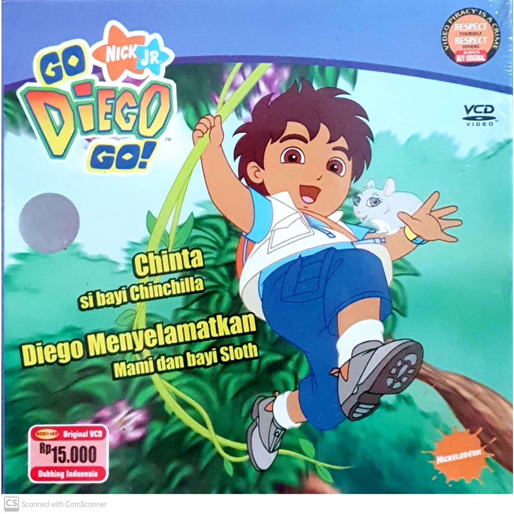 Go Diego Go: Chinta si Bayi Chinchilla | VCD Original