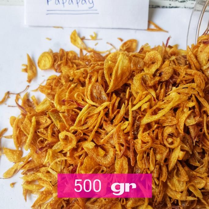 

Bawang Goreng Murni 500 gr / Tanpa Tepung