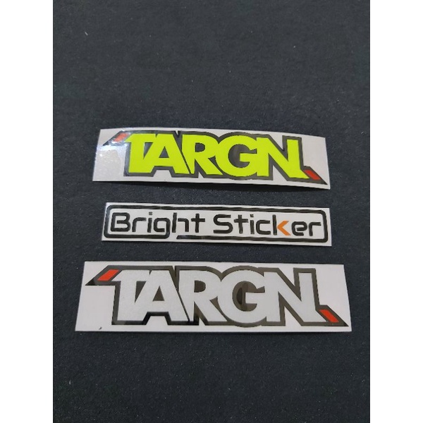 STICKER TARGN CUTTING
