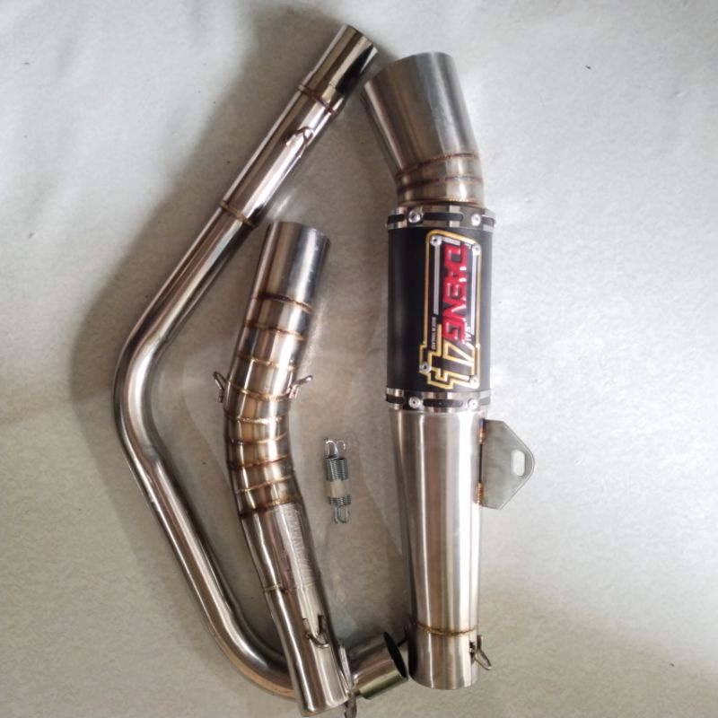 jk GP warrior daengsai4 copy conical open pipe for tmx155