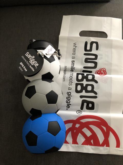 Sale!! Smiggle Ball Silicon Drink Bottle / Smiggle Icecream / Smiggle Silicon Squish Bottle