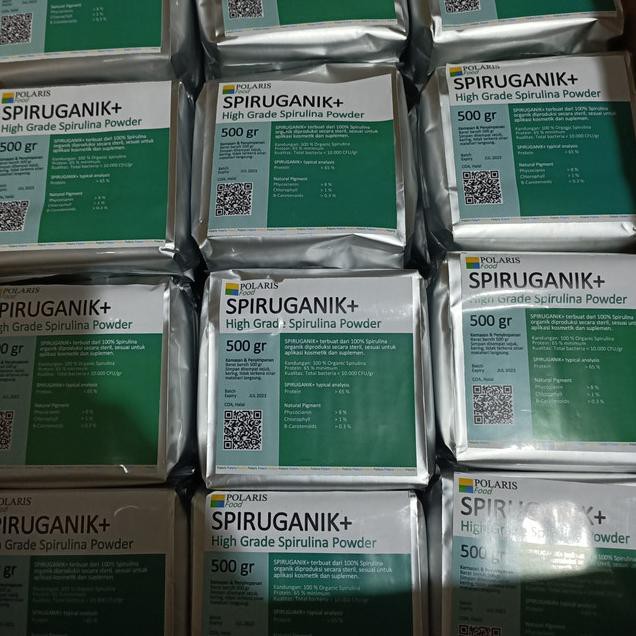 

BestSeller !!-804 (500 Gr) SPIRUGANIK + 500 GRAM / SPIRULINA SPIRUGANIK +