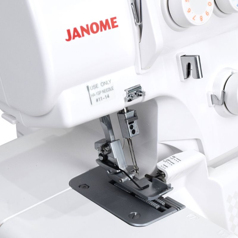 JANOME 8002D Mesin Obras Neci Portable Multifungsi