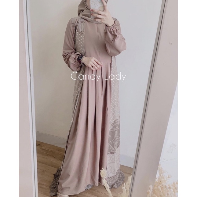 Hanida Pleats Maxi by Candyladystore