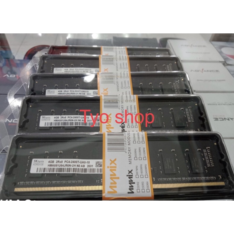 Memory Ram PC DDR4 4Gb Baru, Longdimm ddr 4 4Gb