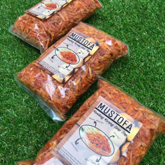 

Kentang Kering Balado Mustofa Enak Gurih Kemasan Refill