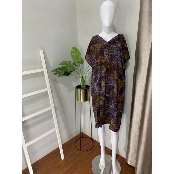 DASTER PENDEK SEBETIS RAYON MOTIF KEKINIAN VIRAL DASTER DEWASA PAKAIAN WANITA KEKINIAN LUCU-prisley 1