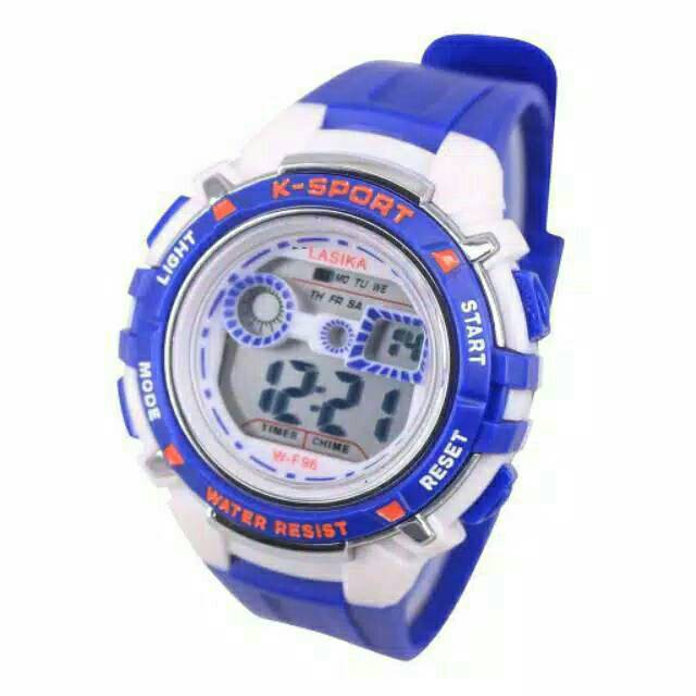 Jam Tangan Unisex Wanita Sport Lasika Anti Air F-96