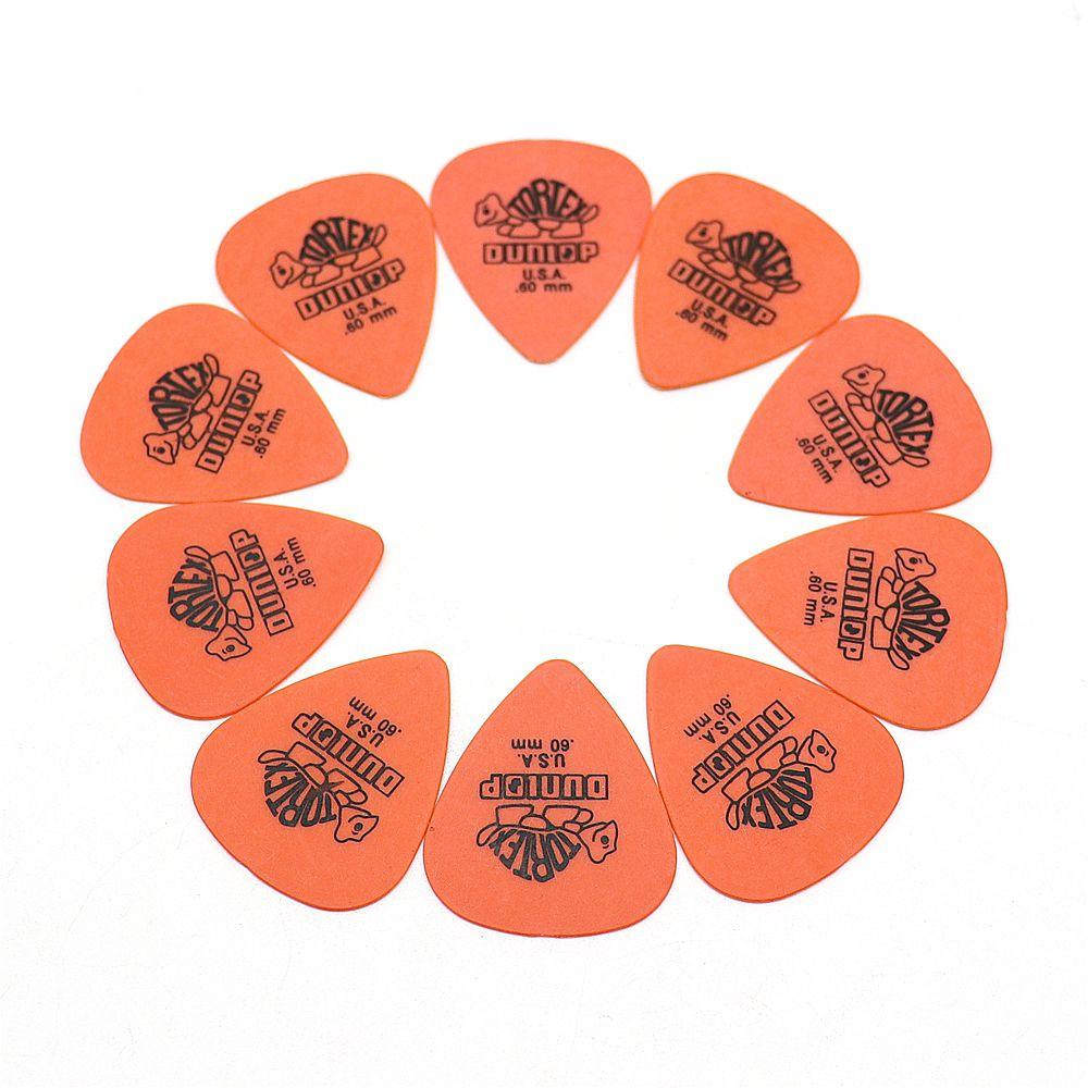 Nickolas1 Dunlop Guitar Picks Gitar Elektrik 10 Pcs Segitiga Mediator Picks Aksesoris Bass Aksesoris Gitar Plectrum