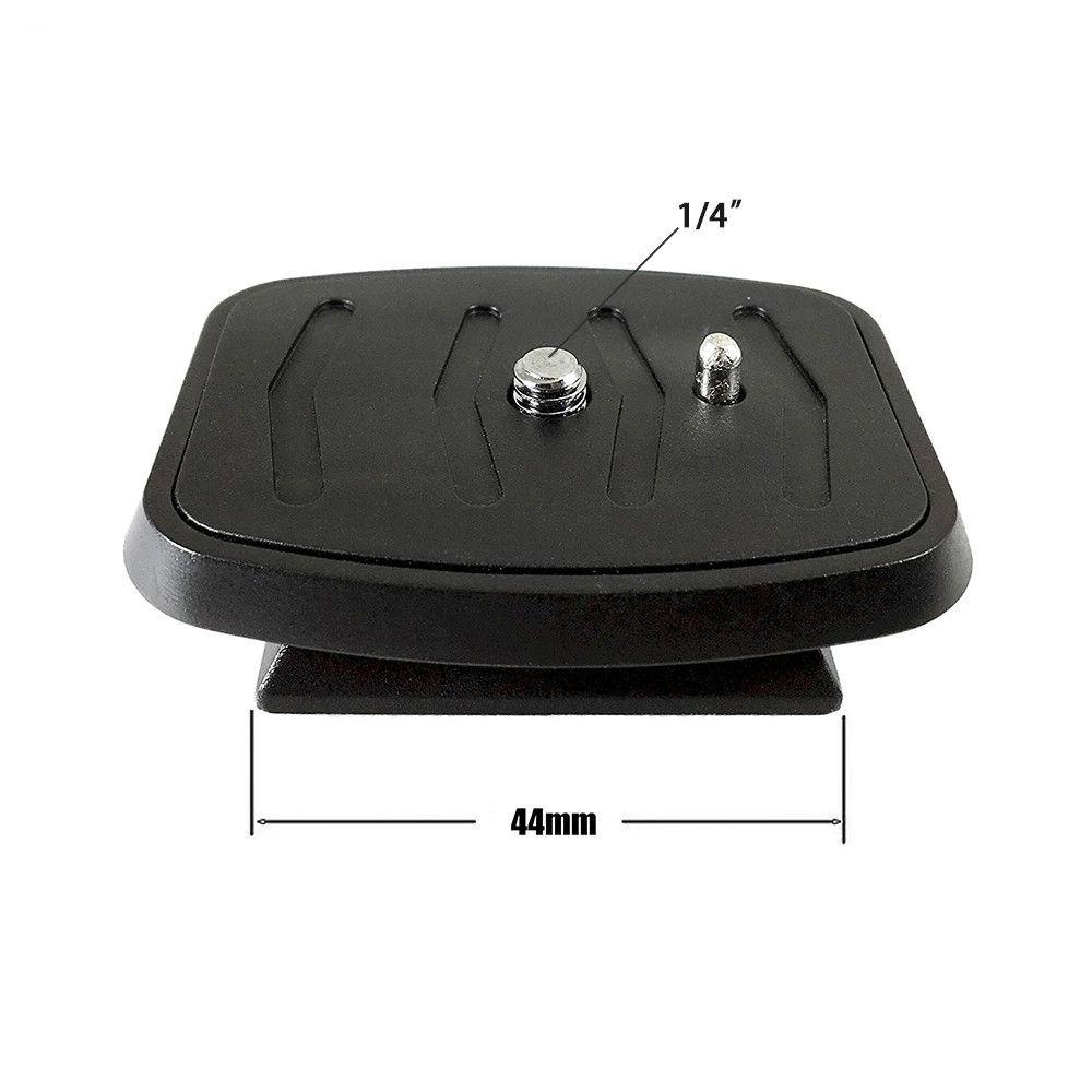 Plat Pelepas Cepat Agustina Kamera Pengganti Velbon EX-638 Tripod Monopods Screw Adapter Mount1Per4 &quot;Ulir 44mm Adapter Mounting Kamera
