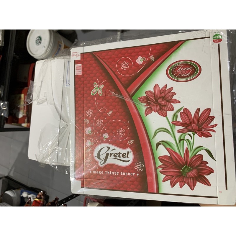 

5pcs gretel tps dus kue 20x20x8 box bolu cake