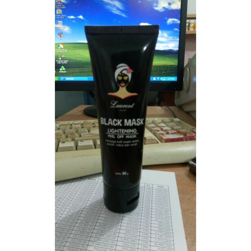 laurent black mask