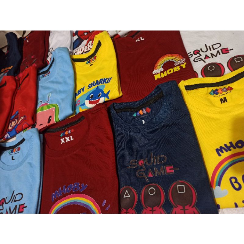 PAKET USAHA KAOS ANAK-MHOBY