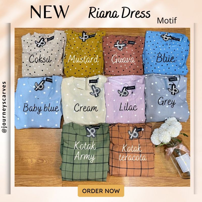 RIANA DRESS by JOURNEY SCARVES