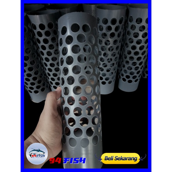 PIPA PEMBUANGAN KOLAM PARALON PEMBUANGAN PIPA FILTER KOLAM 2,5 INCH PANJANG 30CM LUBANG 17 MM