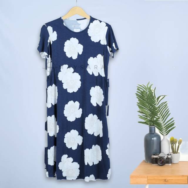 Baju Menyusui Maysara Dress Kaos Hafsa fit M-XL