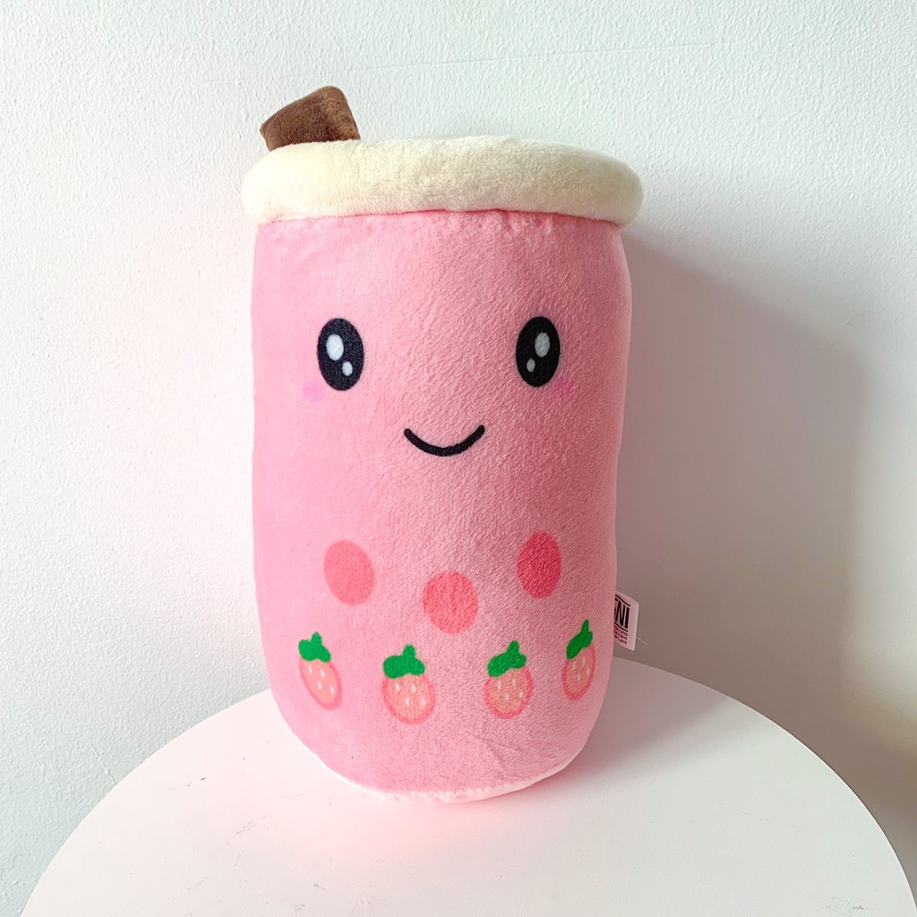 BONEKA BOBA KECIL ADA 4 WARNA BAHAN KAIN BULU LEMBUT SNI BEST QUALITY MAINAN BONEKA BUBBLE TEA HARGA TERMURAH