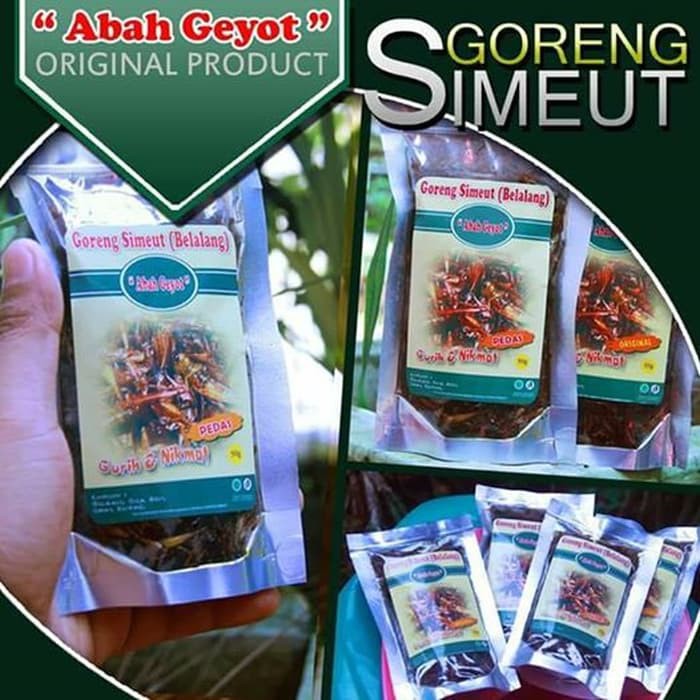 

BELALANG GORENG ABAH GEYOT / WALANG GORENG ABAH GEYOT / GORENG SIMEUT