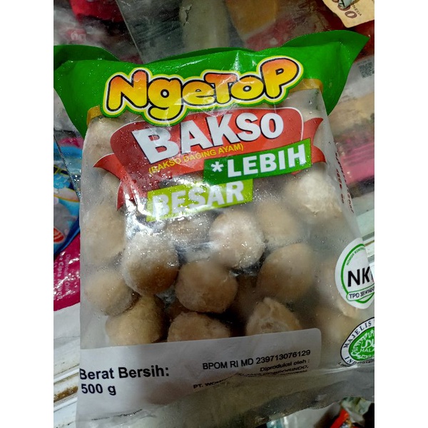 

Bakso ayam ngetop