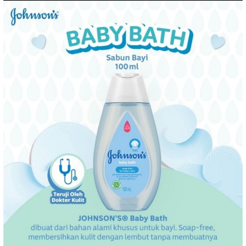 johnson baby bath 100 ml