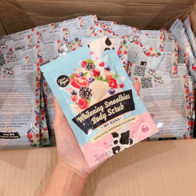 Whitening body scrub My kana