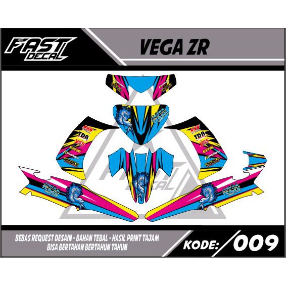 Decal Vega Zr Grapic Shopee Indonesia