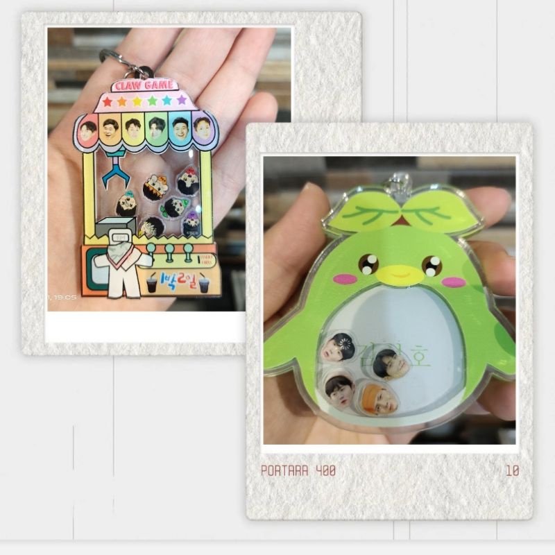 [PRE ORDER] GANTUNGAN KUNCI SHAKER KIM SEON HO OPPA/ 2 DAYS 1 NIGHT/ 2D1N/ RAVI/ DINDIN/ SEONHO/ SEY