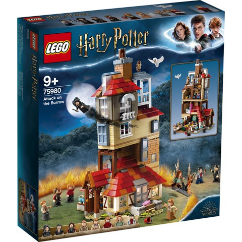 Toys LEGO Harry Potter Attack on the Burrow 75980
