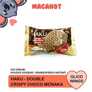 Jual Mc Ice Cream Haku Vanila Coklat Strawberry Es Krim Fish Ikan Glico