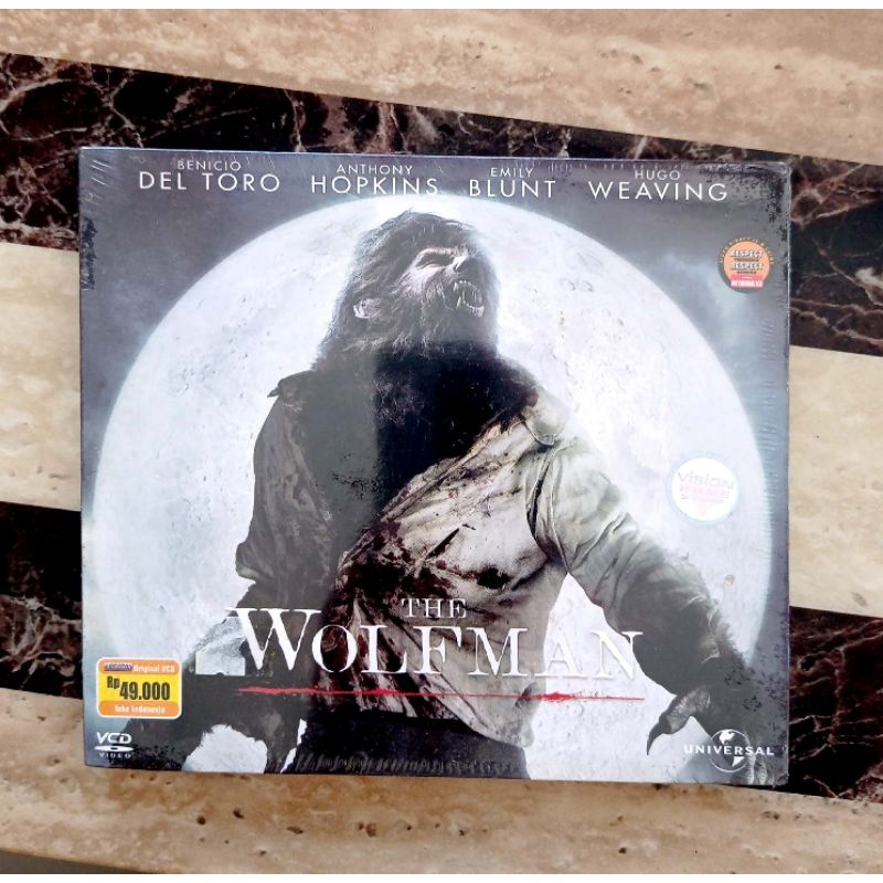 VCD THE WOLFMAN (ORIGINAL)  KONDISI SEGEL