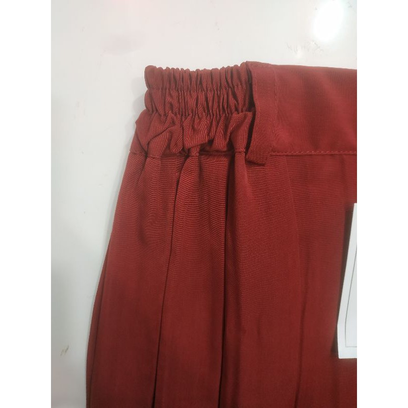 Rok SD Lipat Keliling (Rempel) Bahan Sanwos/ Twist