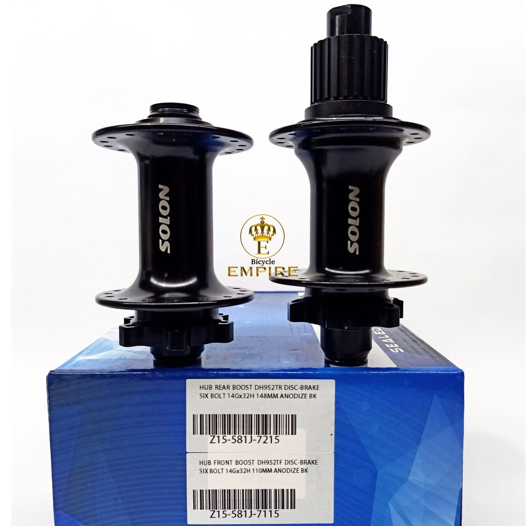 Hub FreeHub Solon DH952 32 Hole Disc Brake 6 Bolt Bicycle Empire