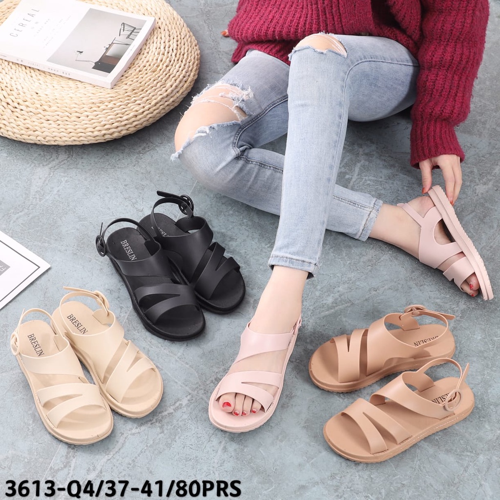 Sandal Wanita Tali Jelly Gesper Ban 3 Winola Collection WNL MC 3613-Q4