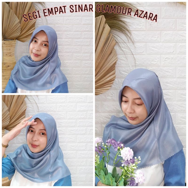 HIJAB SEGI EMPAT GLAMOUR 1