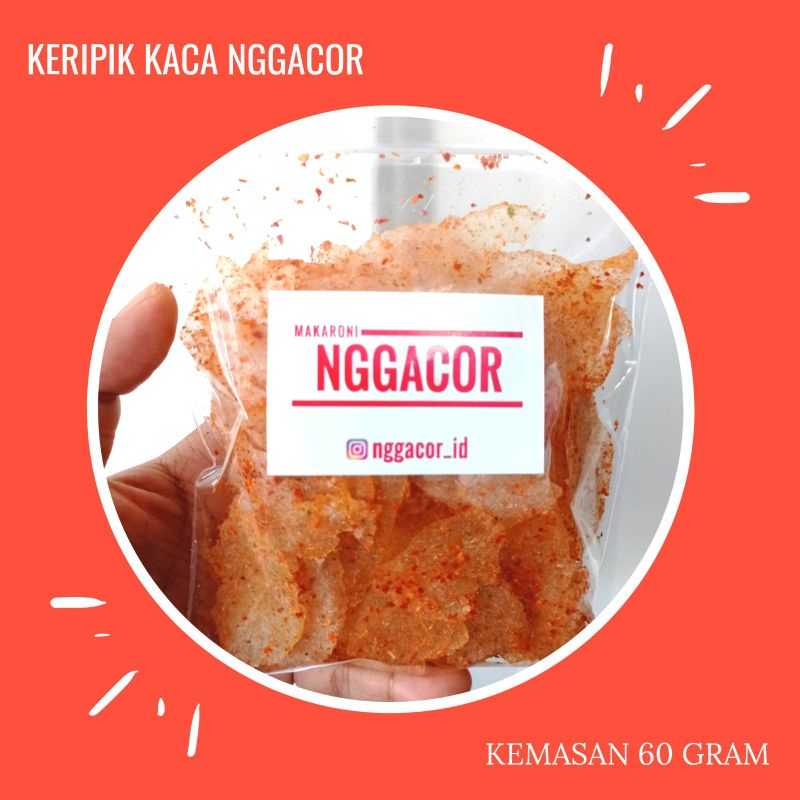 

Keripik Kaca Nggacor 60 Gram