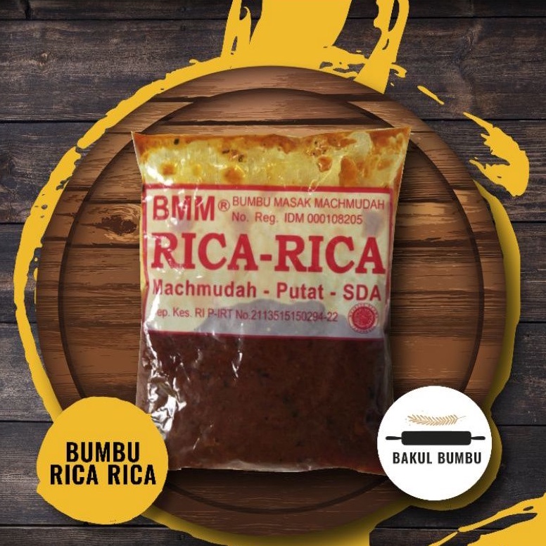 

Terbaru I Termurah I Bumbu Rica Rica Praktis Machmudah I 50gr