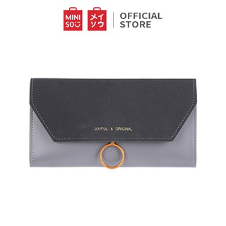 MINISO Dompet Wanita Panjang Wallet Simple Vintage Elegant 