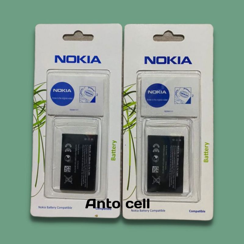 Baterai batre Nokia BL4C Nokia 1202 6300 6310 BL-4C original battery hp