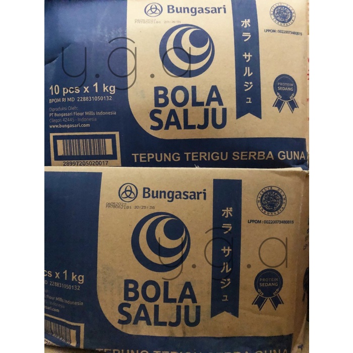 

Ds510 Terigu Protein Sedang Serba Guna Bola Salju 1Kg Gr6B0B1