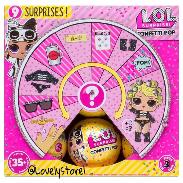  LOL  suprise series 1 2 3 4 5 Lol  Confetti pop Lol  big 