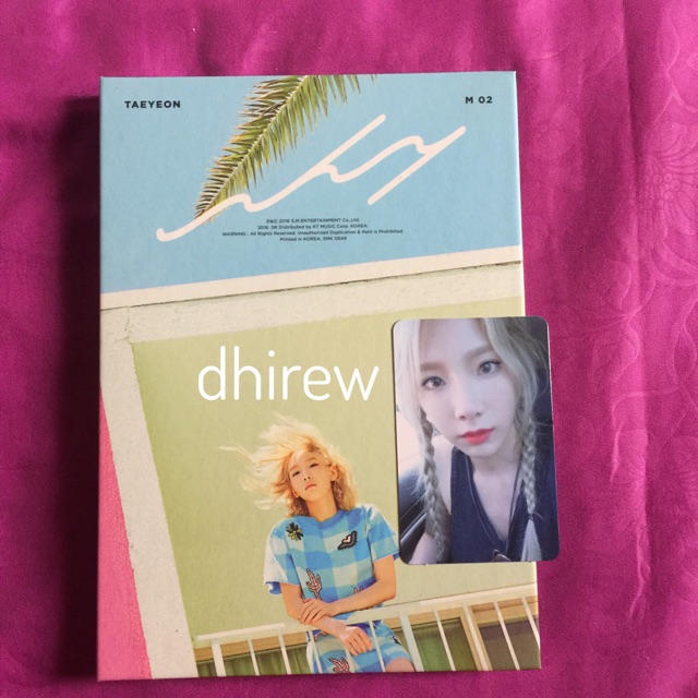TAEYEON 2nd Mini Album WHY (album + pc)