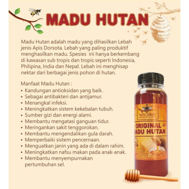 

Madu Hutan