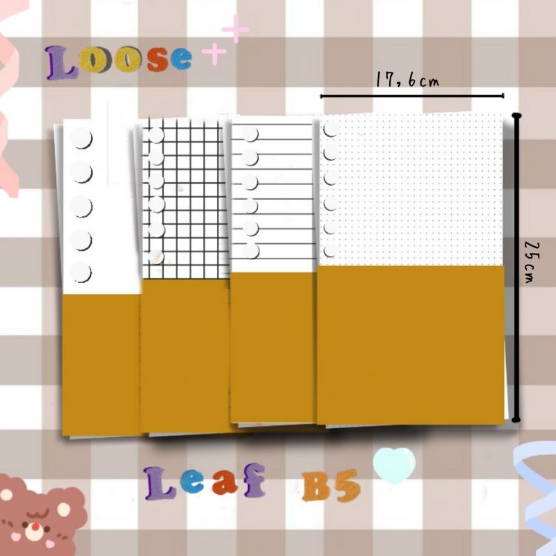 

Isi Kertas Binder(Kertas File) Ukuran B5 HVS 50Lembar
