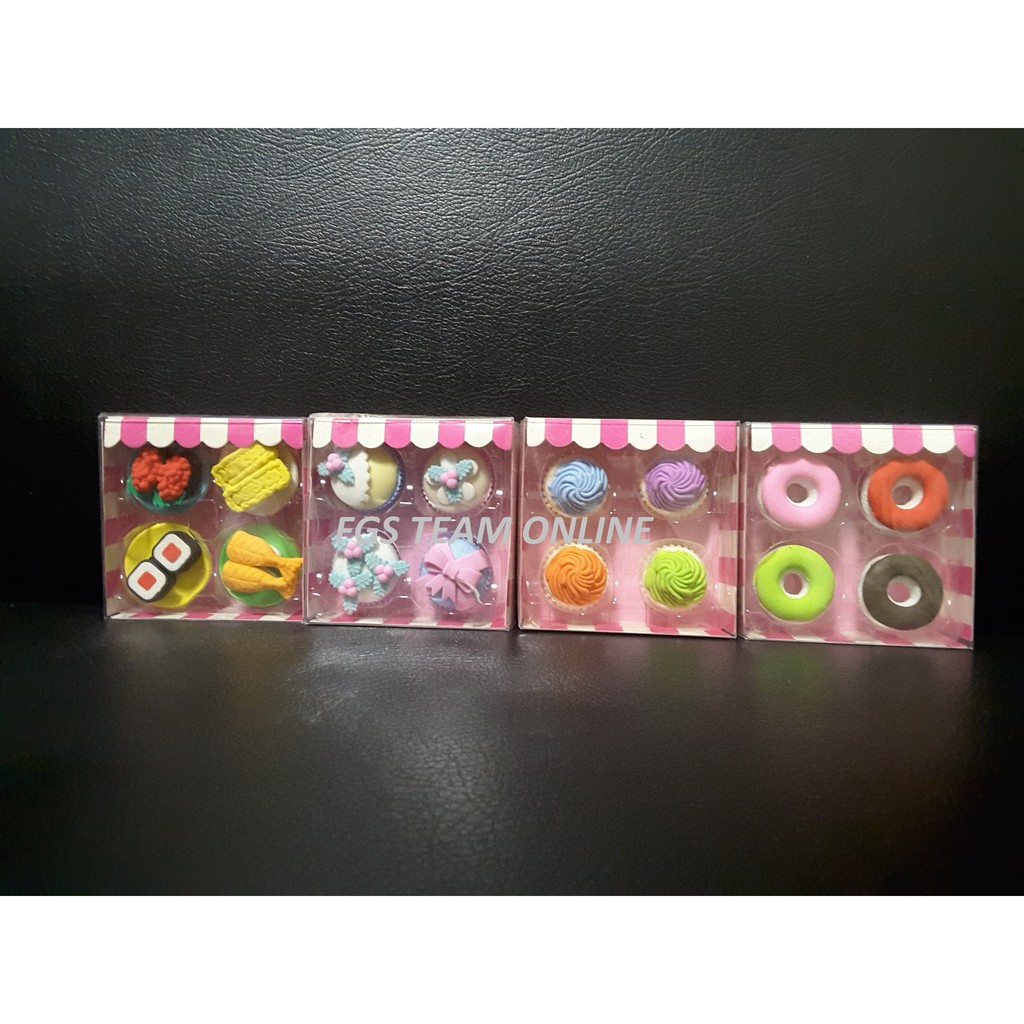 

PENGHAPUS MOTIF CUPCAKES/DONUTS/SUSHI/MUFFIN (4023)