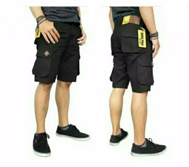 Celana Pendek Cargo Pria Gunung PDL Army Doreng Motif Mma Casual