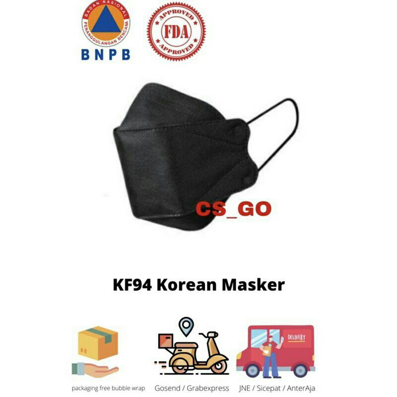 ⭐️ Jendela Kosmetik ⭐️ Masker KF94 / Masker KF 94 / Masker Murah / Masker Dewasa / KF94 / KF 94