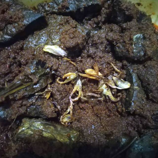 

rendang paru kemasan vakum+box