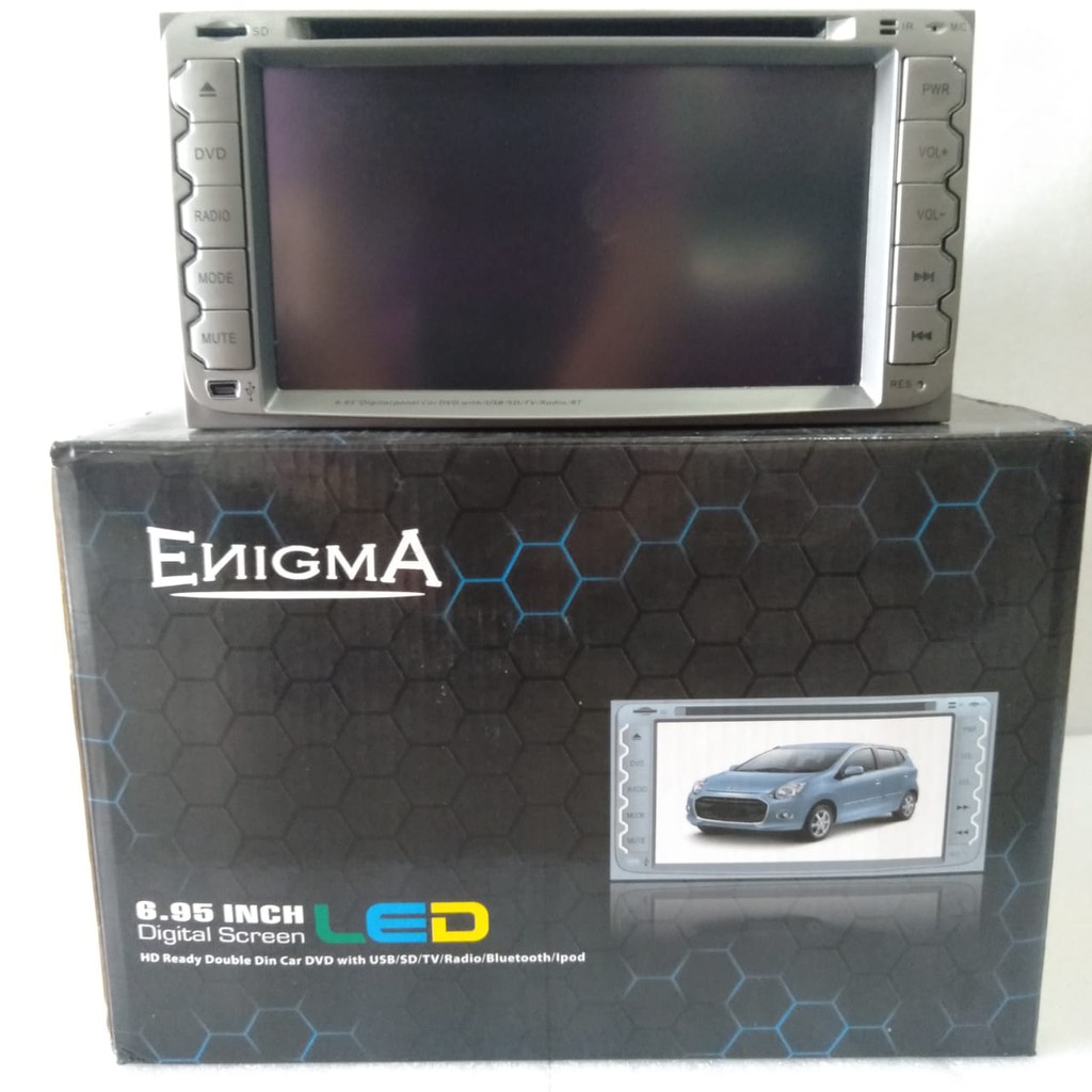 Double Din Monitor Enigma EG Agya Oem Agya Ayla