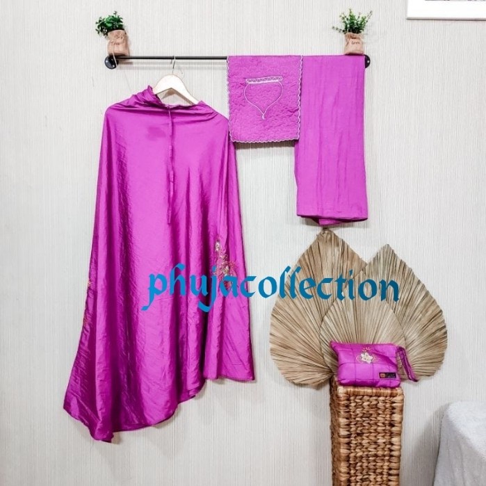 MUKENA TRAVELING PARASUT BORDIER +SAJADAH